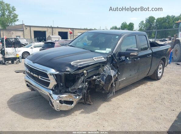 1C6SRFBT3MN795683 2021 RAM 1500 Black წინა ხედი