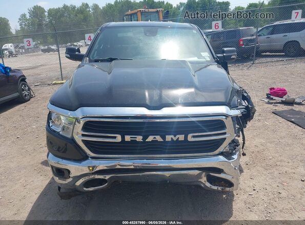 1C6SRFBT3MN795683 2021 RAM 1500 Black წინა პანელის ხედი