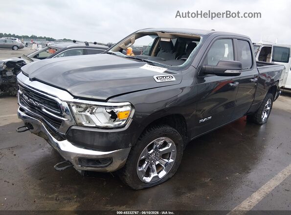 1C6SRFBT5LN316162 2020 RAM 1500 Gray Առջևի ձախ երեք քառորդ տեսարան
