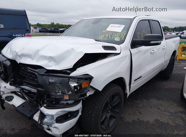 1C6SRFBT5NN160207 2022 RAM 1500 White Передня ліва чверть