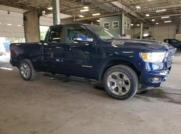 1C6SRFBT6NN155694 2022 RAM 1500 Blue Delantero derecho