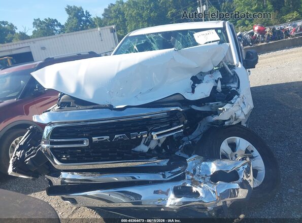 1C6SRFBT6NN205459 2022 RAM 1500 White Instrument cluster view