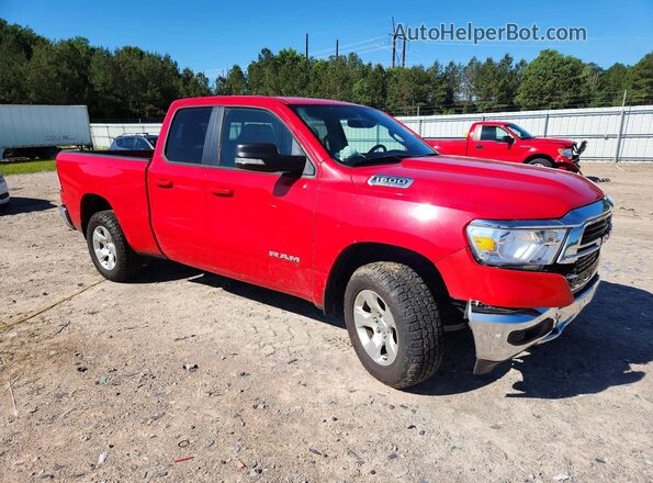 1C6SRFBT7MN787635 2021 RAM 1500 Красный Передняя правая четверть