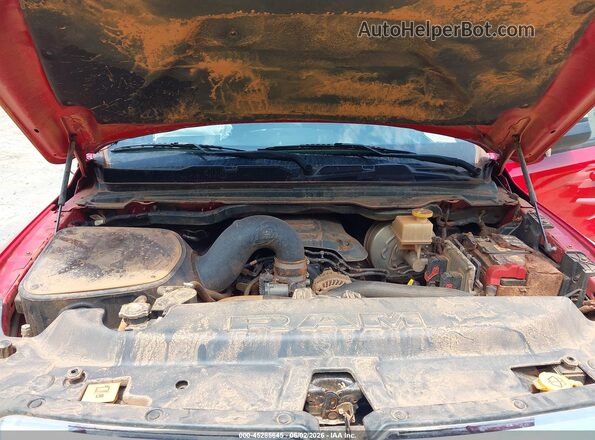 1C6SRFBT9KN555454 2019 RAM 1500 Red უკანა ხედი