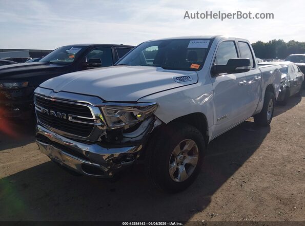 1C6SRFBT9MN759934 2021 RAM 1500 White Front left