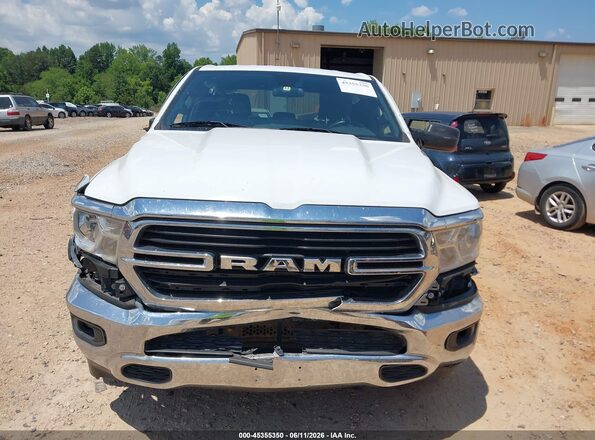1C6SRFBTXMN554820 2021 RAM 1500 White Vista del cuadro de instrumentos