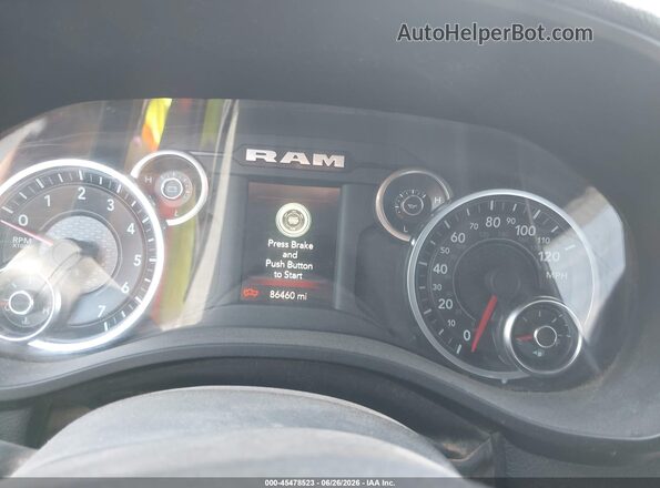 1C6SRFCT5NN433595 2022 RAM 1500 White Vista de los asientos traseros