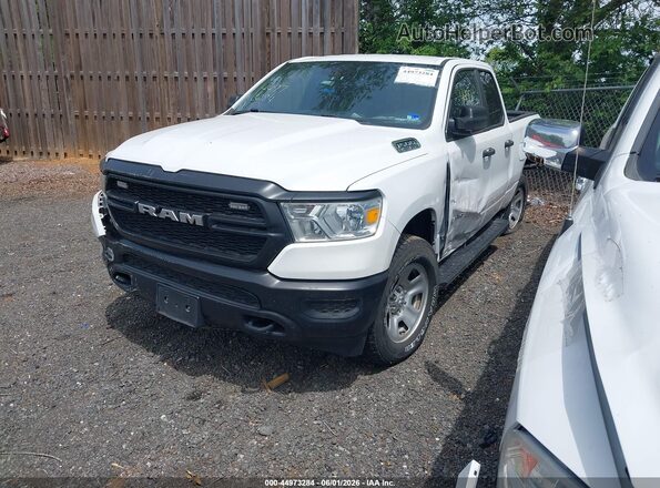 1C6SRFCT8NN438161 2022 RAM 1500 White Առջևի ձախ երեք քառորդ տեսարան