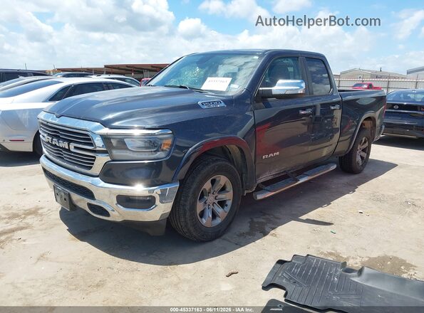 1C6SRFDTXKN806575 2019 RAM 1500 Black Передня ліва чверть