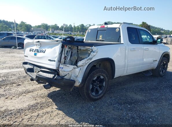 1C6SRFET3KN831686 2019 RAM 1500 Белый Задняя правая четверть