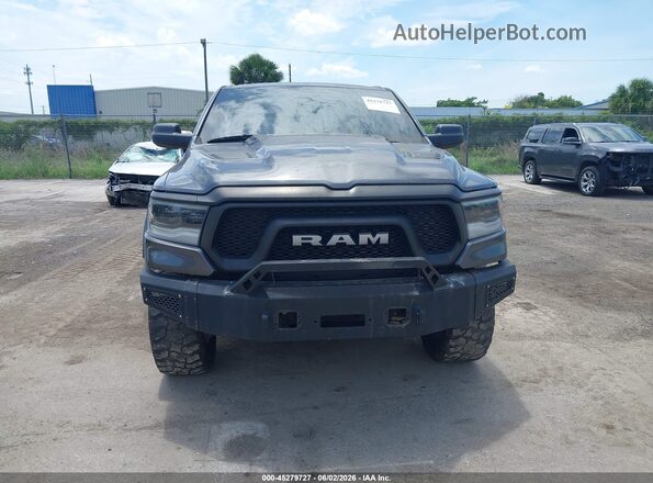 1C6SRFET6KN840995 2019 RAM 1500 Black Widok zestawu wskaźników