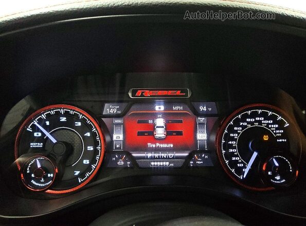1C6SRFET7KN829357 2019 RAM 1500 Red 
