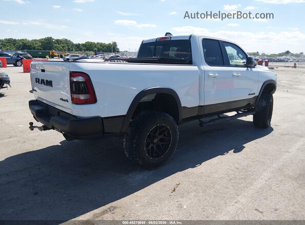 1C6SRFET8LN295772 2020 RAM 1500 White Trasero derecho