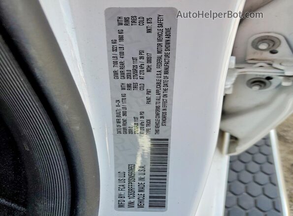 1C6SRFFP0SN560653 2025 RAM 1500 White 