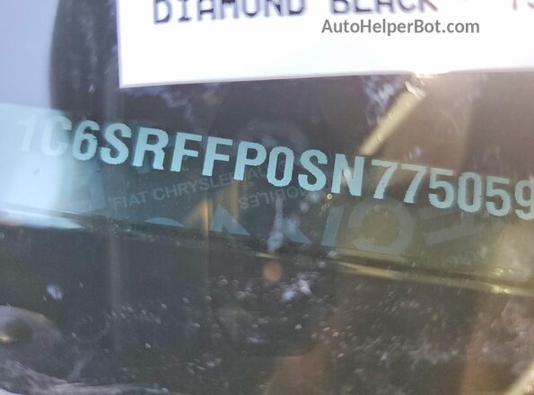 1C6SRFFP0SN775059 2025 RAM 1500 Черный 
