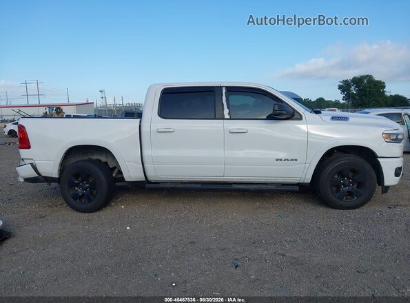1C6SRFFP5SN551558 2025 RAM 1500 White Առջևի վահանակի տեսք