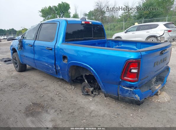 1C6SRFFP6SN732071 2025 RAM 1500 Blue უკანა მარცხენა