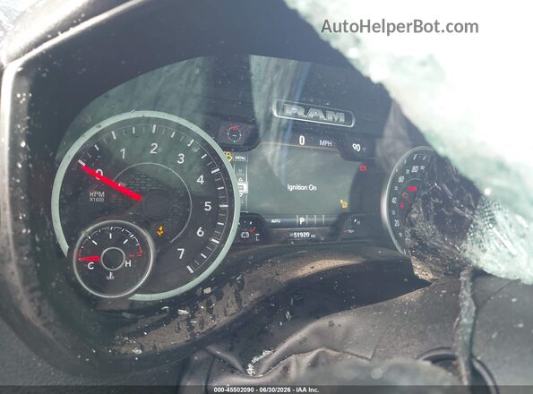 1C6SRFFP6SN732071 2025 RAM 1500 Blue უკანა სავარძლების ხედი