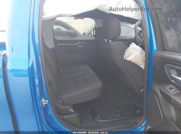 1C6SRFFP6SN732071 2025 RAM 1500 Blue VIN კოდის სტიკერის ხედი