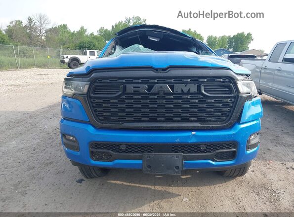 1C6SRFFP6SN732071 2025 RAM 1500 Blue უკანა სალონის ხედი