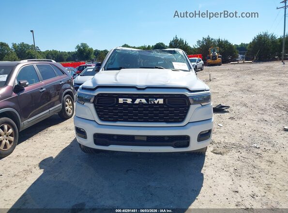 1C6SRFFPXSN556478 2025 RAM 1500 White Widok wnętrza z tyłu