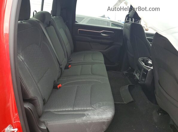 1C6SRFFPXSN760620 2025 RAM 1500 Red Вид задніх сидінь