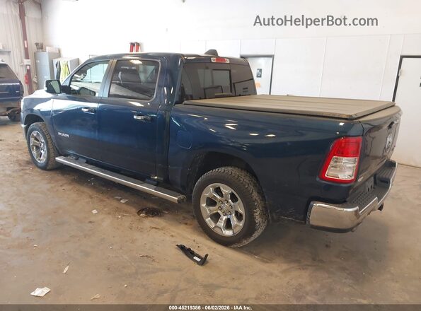 1C6SRFFT1KN895434 2019 RAM 1500 Blue Задня ліва чверть