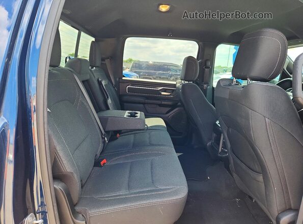 1C6SRFFT1LN214822 2020 RAM 1500 Blue უკანა სავარძლების ხედი