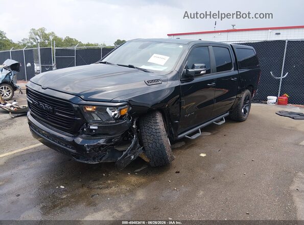1C6SRFFT1LN233984 2020 RAM 1500 Black Առջևի ձախ երեք քառորդ տեսարան