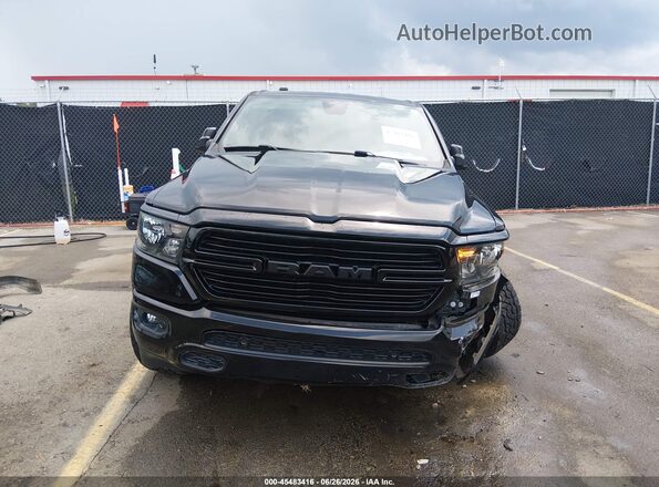 1C6SRFFT1LN233984 2020 RAM 1500 Black Սարքավորումների վահանակի տեսք