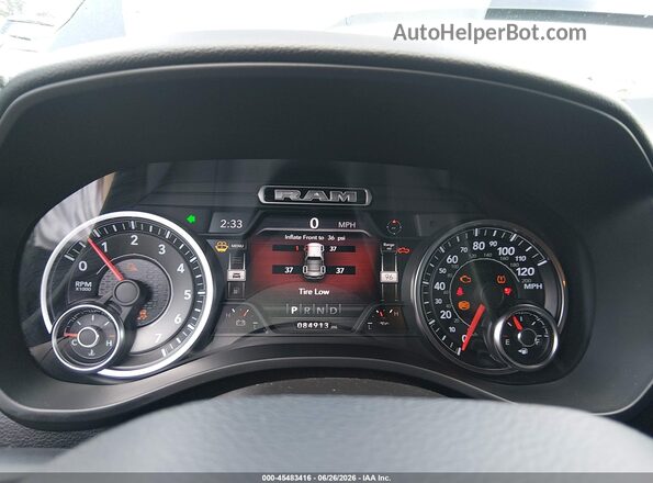 1C6SRFFT1LN233984 2020 RAM 1500 Black Հետևի նստատեղերի տեսք