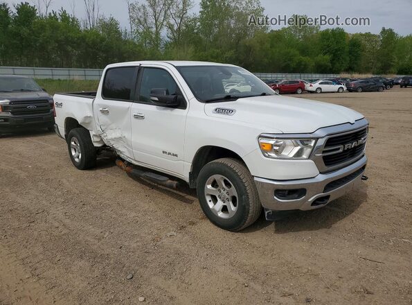 1C6SRFFT2KN575510 2019 RAM 1500 White Delantero derecho
