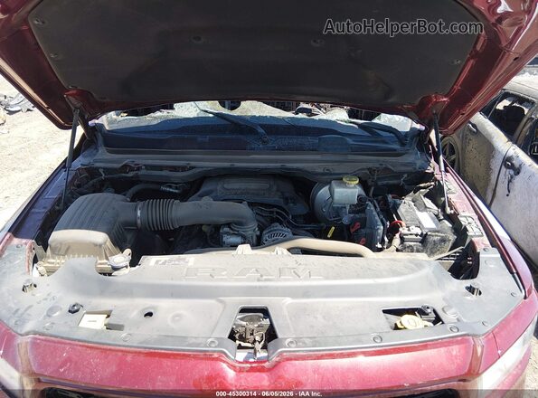 1C6SRFFT2KN659147 2019 RAM 1500 Burgundy Widok z tyłu