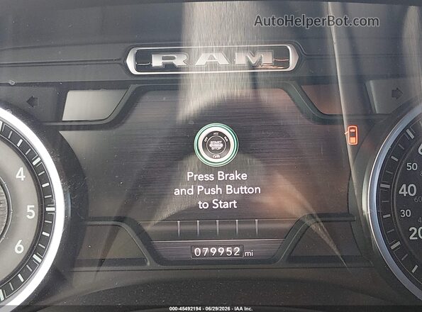 1C6SRFFT2LN177490 2020 RAM 1500 Black Vista interior de 360 grados