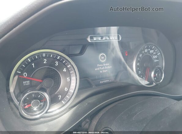 1C6SRFFT2LN182821 2020 RAM 1500 White Вид задніх сидінь