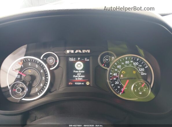 1C6SRFFT2LN212979 2020 RAM 1500 Blue Вид задніх сидінь