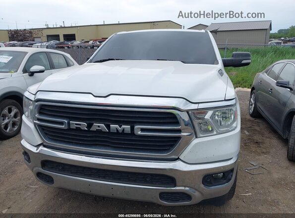 1C6SRFFT2MN771563 2021 RAM 1500 White Вид щитка приладів