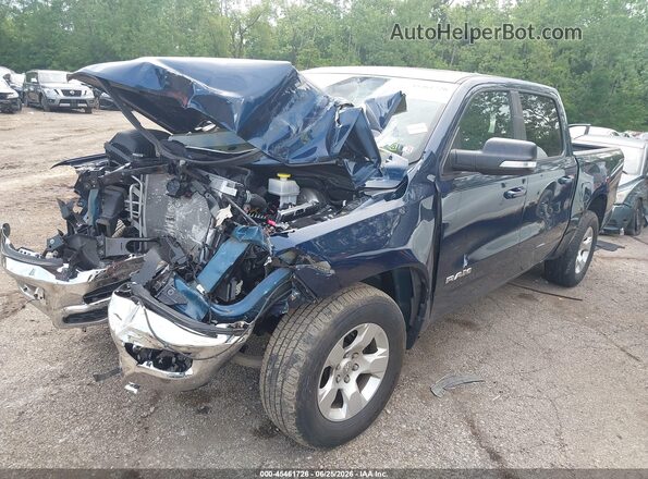 1C6SRFFT2NN215223 2022 RAM 1500 Dark Blue Передня ліва чверть