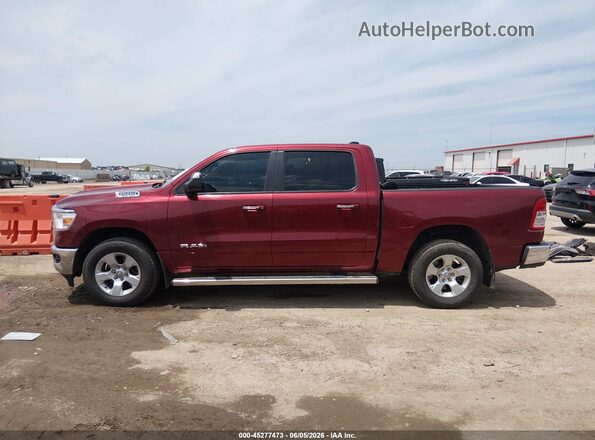 1C6SRFFT3KN561485 2019 RAM 1500 Red სალონის 360-გრადუსიანი ხედი