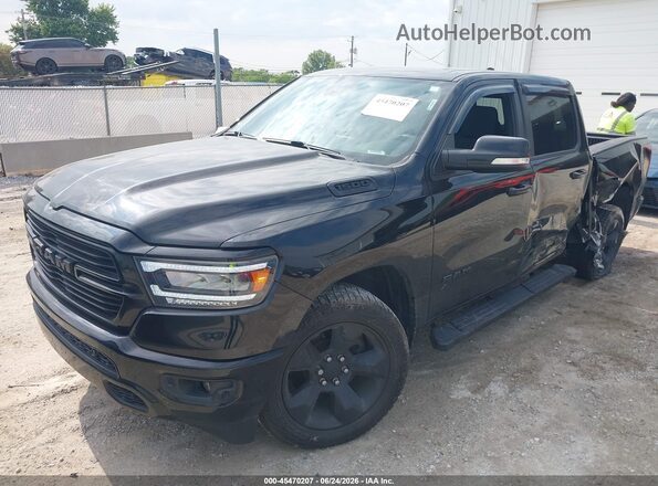 1C6SRFFT3KN691931 2019 RAM 1500 Black Передня ліва чверть
