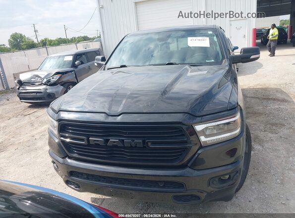 1C6SRFFT3KN691931 2019 RAM 1500 Black Вид щитка приладів