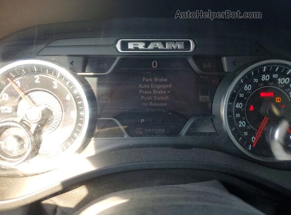 1C6SRFFT3LN184495 2020 RAM 1500 Black Vista del cuadro de instrumentos