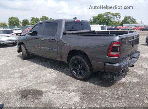 1C6SRFFT3MN807096 2021 RAM 1500 Gray Trasero izquierdo