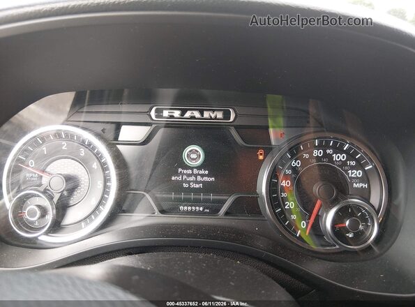 1C6SRFFT3MN807096 2021 RAM 1500 Gray Vista de los asientos traseros