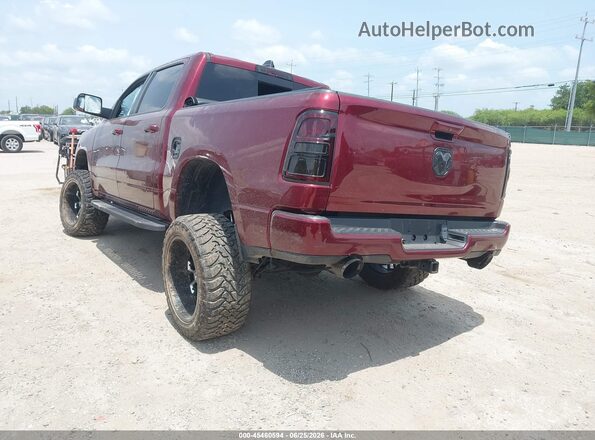 1C6SRFFT4KN649901 2019 RAM 1500 Red Rear left