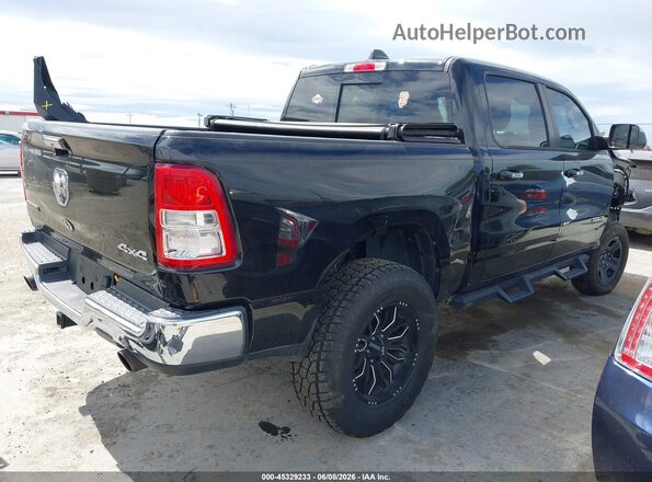 1C6SRFFT4KN859477 2019 RAM 1500 Black უკანა მარჯვენა