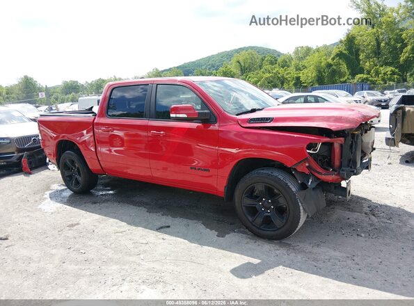 1C6SRFFT4LN185073 2020 RAM 1500 Red სალონის 360-გრადუსიანი ხედი