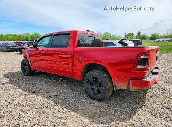 1C6SRFFT4MN674297 2021 RAM 1500 Red Հետևի ձախ