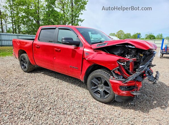 1C6SRFFT4MN674297 2021 RAM 1500 Red Առջևի աջ