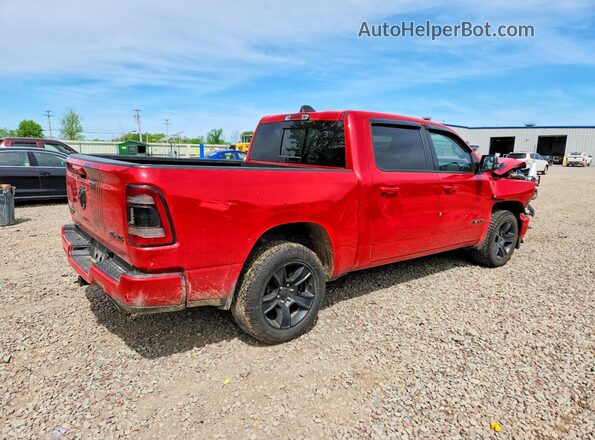 1C6SRFFT4MN674297 2021 RAM 1500 Red Հետևի աջ